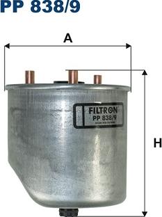 Filtron PP838/9 - Degvielas filtrs autodraugiem.lv