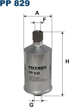 Filtron PP829 - Degvielas filtrs autodraugiem.lv