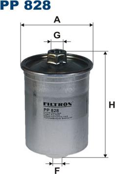 Filtron PP828 - Degvielas filtrs autodraugiem.lv