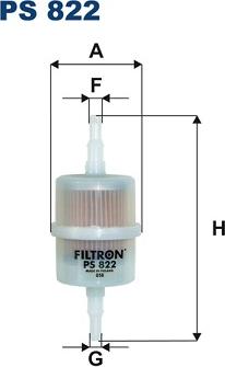 Filtron PS822 - Degvielas filtrs autodraugiem.lv