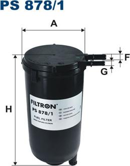 Filtron PS878/1 - Degvielas filtrs autodraugiem.lv