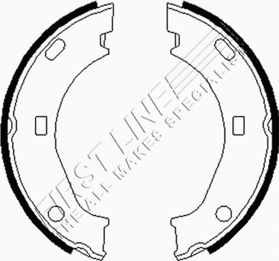 First Line FBS 240 - Bremžu loku komplekts autodraugiem.lv