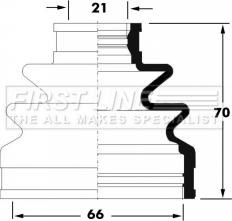 First Line FCB6040 - Putekļusargs, Piedziņas vārpsta autodraugiem.lv