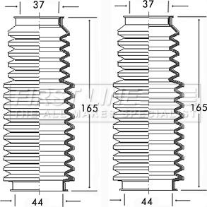 First Line FSG3086 - Putekļusargu komplekts, Stūres iekārta autodraugiem.lv
