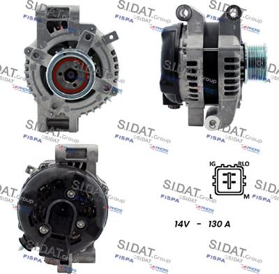 Fispa A12DE0119 - Ģenerators autodraugiem.lv