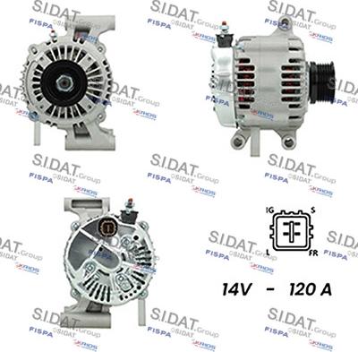 Fispa A12DE1041A2 - Ģenerators autodraugiem.lv