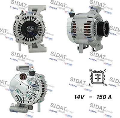 Fispa A12DE1042A2 - Ģenerators autodraugiem.lv