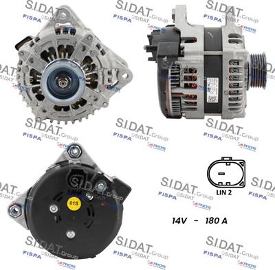 Fispa A12DE1256 - Ģenerators autodraugiem.lv