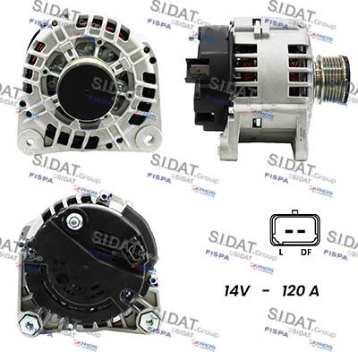 Fispa A12VA0290A2 - Ģenerators autodraugiem.lv