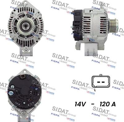Fispa A12VA1023A2 - Ģenerators autodraugiem.lv