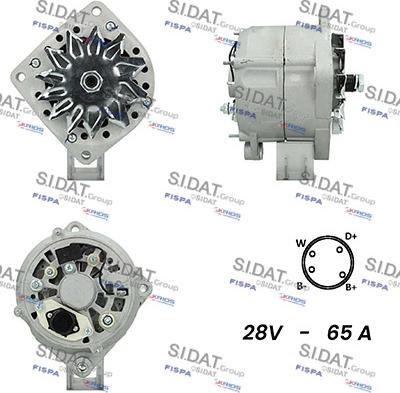 Fispa A24BH0104A2 - Ģenerators autodraugiem.lv