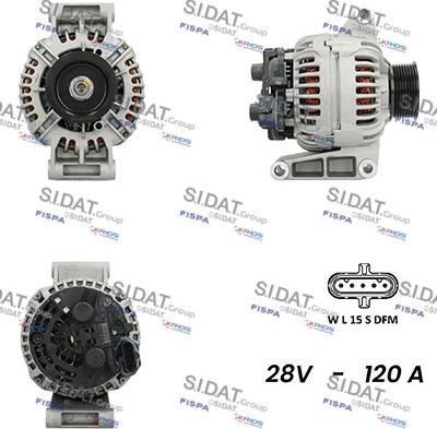 Fispa A24BH0101A2 - Ģenerators autodraugiem.lv