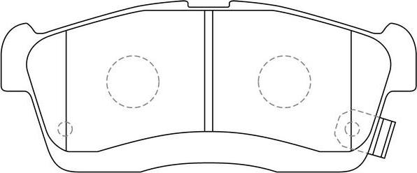 FIT FP6172 - Bremžu uzliku kompl., Disku bremzes autodraugiem.lv