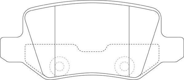 FIT FP1358 - Bremžu uzliku kompl., Disku bremzes autodraugiem.lv