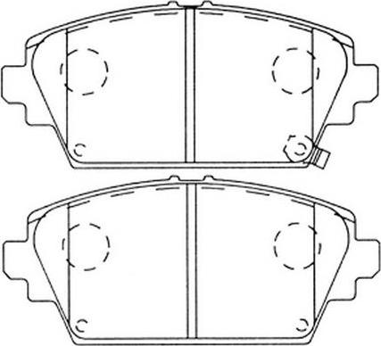 FIT FP8182 - Bremžu uzliku kompl., Disku bremzes autodraugiem.lv