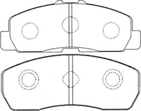 FIT FP7175 - Bremžu uzliku kompl., Disku bremzes autodraugiem.lv