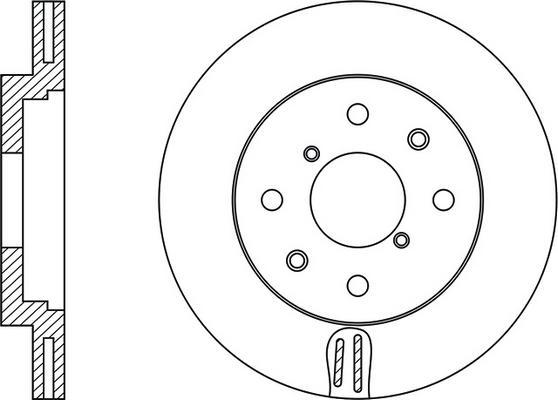 Brembo 9A27111 - Bremžu diski autodraugiem.lv