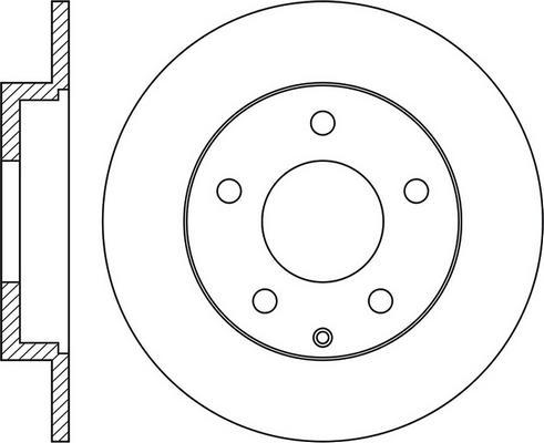 FIT FR0172 - Bremžu diski autodraugiem.lv