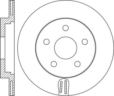 Akebono BN-1384 - Bremžu diski autodraugiem.lv
