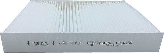 Fleetguard AF56108 - Filtrs, Salona telpas gaiss autodraugiem.lv