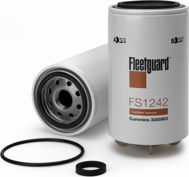 Fleetguard FS1242 - Degvielas filtrs autodraugiem.lv