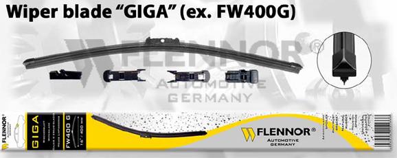 Flennor FW480G - Stikla tīrītāja slotiņa autodraugiem.lv