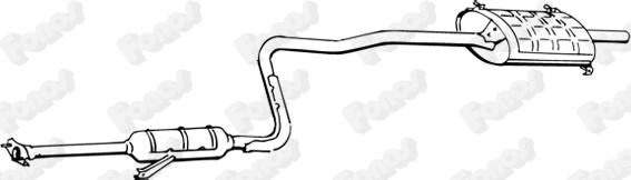 Fonos 618666 - Izplūdes gāzu trokšņa slāpētājs (pēdējais) autodraugiem.lv