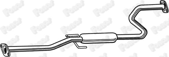 Fonos 620 741 - Vidējais izpl. gāzu trokšņa slāpētājs autodraugiem.lv