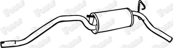 Fonos 06607 - Izplūdes gāzu trokšņa slāpētājs (pēdējais) autodraugiem.lv