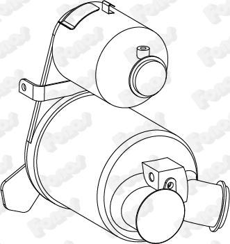 Fonos 93335 - Nosēdumu / Daļiņu filtrs, Izplūdes gāzu sistēma autodraugiem.lv