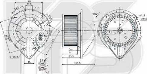 FPS 12 W0193 - Salona ventilators autodraugiem.lv