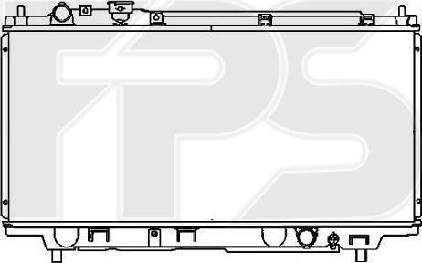 FPS FP 44 A631 - Radiators, Motora dzesēšanas sistēma autodraugiem.lv