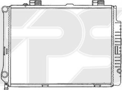 FPS FP 46 A231 - Radiators, Motora dzesēšanas sistēma autodraugiem.lv