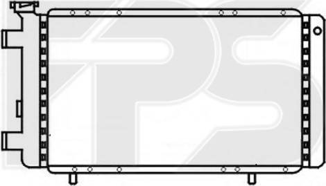 FPS FP 56 A1129 - Radiators, Motora dzesēšanas sistēma autodraugiem.lv