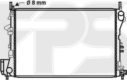 FPS FP 52 A315 - Radiators, Motora dzesēšanas sistēma autodraugiem.lv