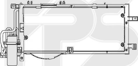 FPS FP 52 K426 - Kondensators, Gaisa kond. sistēma autodraugiem.lv