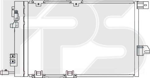 FPS FP 52 K121 - Kondensators, Gaisa kond. sistēma autodraugiem.lv