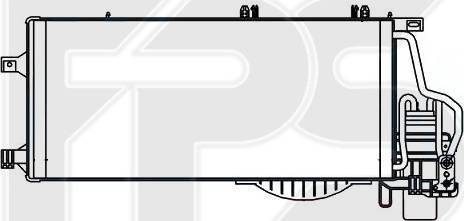 FPS FP 52 K127-X - Kondensators, Gaisa kond. sistēma autodraugiem.lv