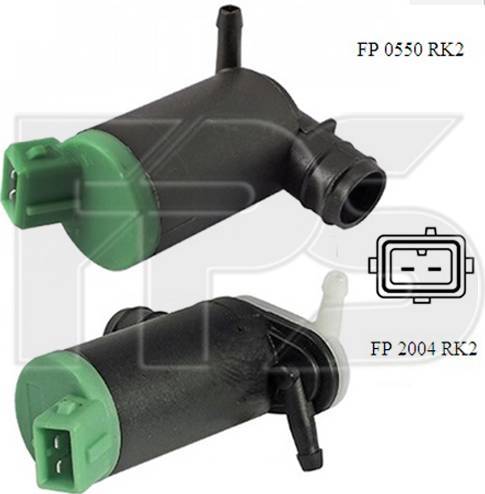 FPS FP 0550 RK2 - Ūdenssūknis, Stiklu tīrīšanas sistēma autodraugiem.lv