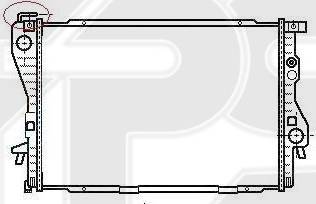 FPS FP 14 A862-X - Radiators, Motora dzesēšanas sistēma autodraugiem.lv