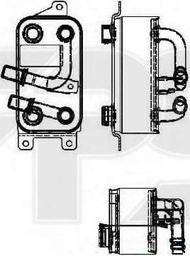 FPS FP 14 B11-X - Eļļas radiators, Motoreļļa autodraugiem.lv