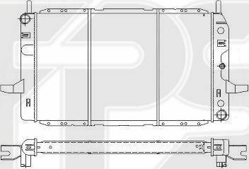 FPS FP 28 A903 - Radiators, Motora dzesēšanas sistēma autodraugiem.lv