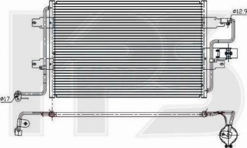 FPS FP 74 K353-X - Kondensators, Gaisa kond. sistēma autodraugiem.lv