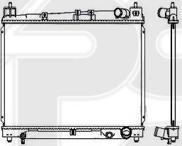 FPS FP 70 A533 - Radiators, Motora dzesēšanas sistēma autodraugiem.lv