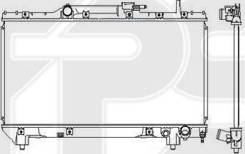 FPS FP 70 A520 - Radiators, Motora dzesēšanas sistēma autodraugiem.lv