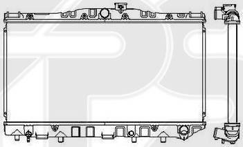 FPS FP 70 A1176-X - Radiators, Motora dzesēšanas sistēma autodraugiem.lv