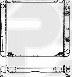 FPS FP 72 A481 - Radiators, Motora dzesēšanas sistēma autodraugiem.lv