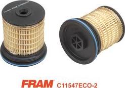 FRAM C11547ECO-2 - Degvielas filtrs autodraugiem.lv