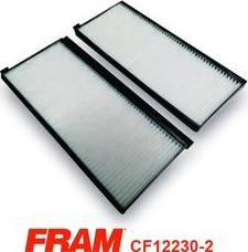 FRAM CF12230-2 - Filtrs, Salona telpas gaiss autodraugiem.lv