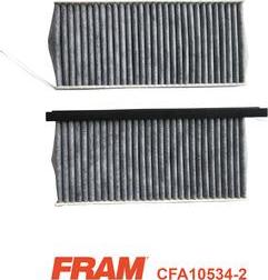 FRAM CFA10534-2 - Filtrs, Salona telpas gaiss autodraugiem.lv